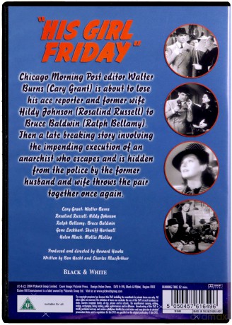 His Girl Friday [DVD]