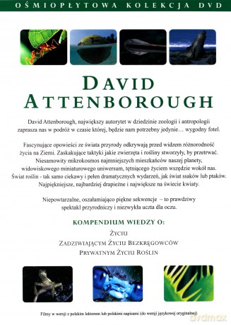 David Attenborough - Życie, Zadziwiające życie bezkręgowców, Prywatne życie roślin [BOX] [8DVD]