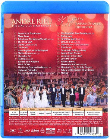Andre Rieu: The Magic Of Maastricht [Blu-Ray]
