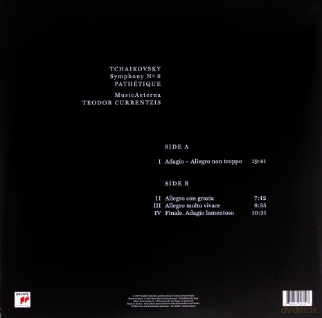 Teodor Currentzis: Tchaikovsky: Symphony No. 6 [Winyl]