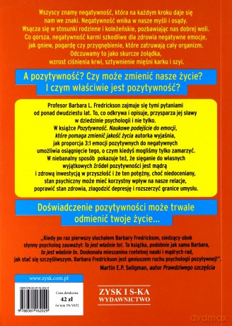 Pozytywność - Barbara L. Fredrickson [KSIĄŻKA]