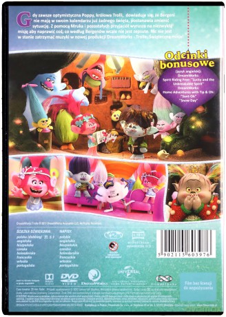 Trolle Świąteczna Misja (Trolls) [DVD]