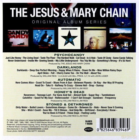 The Jesus & Mary Chain: Original Album Series [BOX] [5CD]