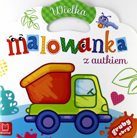 Wielka malowanka z autkiem [KSIĄŻKA]