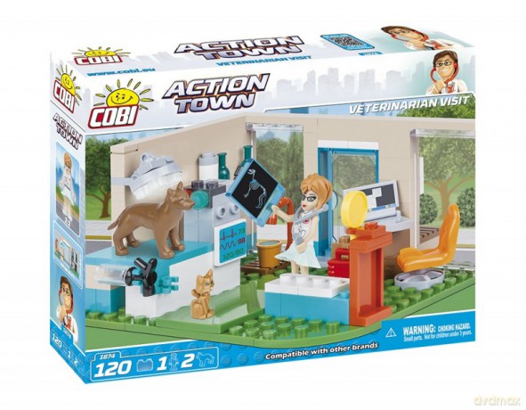 Action Town 120 el. Weterynarz [KLOCKI]
