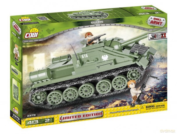 Armia 413 el. SU-85 Radzieckie działo samobieżne [KLOCKI]
