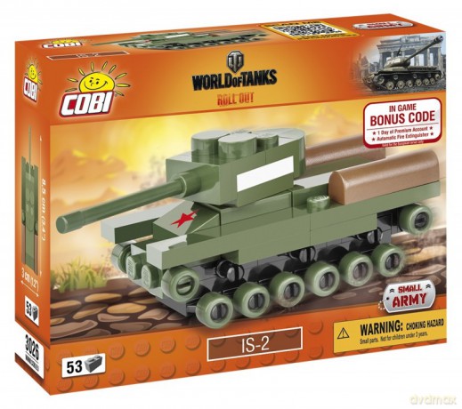 Armia 53 el. Nano Tank IS-2 [KLOCKI]