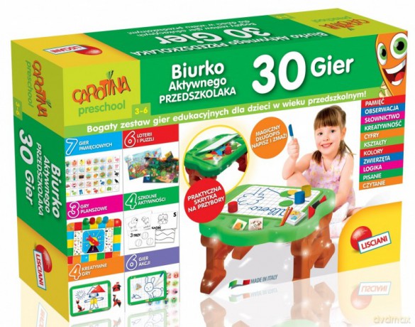 Carotina Biurko Aktywnego Przedszkolaka [GRA]