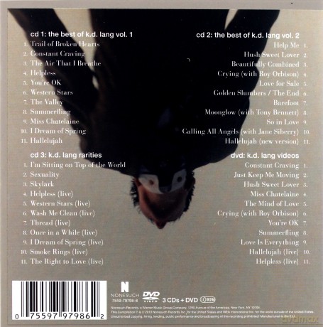 K.D. Lang: Recollection [3CD]+[DVD]