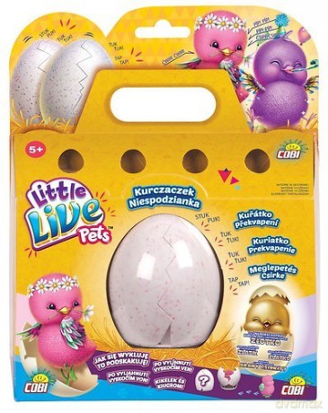 Little Live Pets Kurczaczek niespodzianka różowy [FIGURKA]