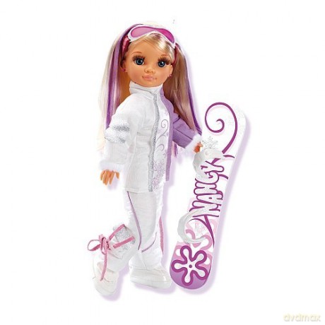 Nancy zimowa ze snowboardem 43cm