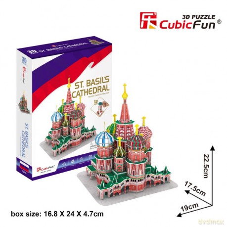 Puzzle 3D Katedra Św. Piotra 46 el. [PUZZLE]