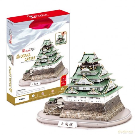 Puzzle 3D Zamek Osaka [PUZZLE]