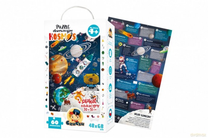 Puzzle obserwacyjne kosmos 60 el. [PUZZLE]