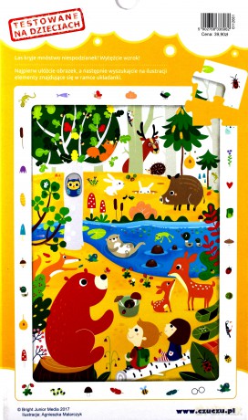 Puzzle obserwacyjne Las 40 el. [PUZZLE]