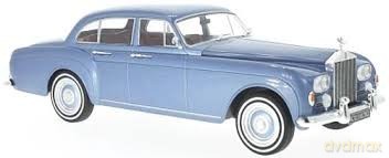 Rolls Royce Silver Cloud III Flying Spur H.J.Mulliner RHD 1965 (metallic light blue)