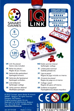 SMART GAMES, IQ Link [GRA]