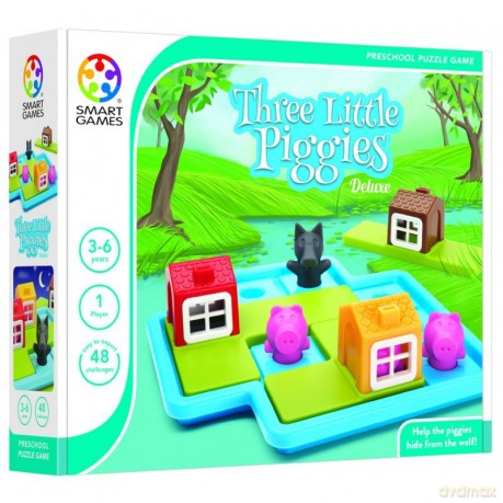 SMART GAMES, Trzy małe świnki [GRA]