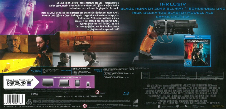 Blade Runner 2049 (Deckard Blaster Edition) [2xBlu-Ray]