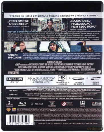 Dunkierka [Blu-Ray 4K]+[Blu-Ray]