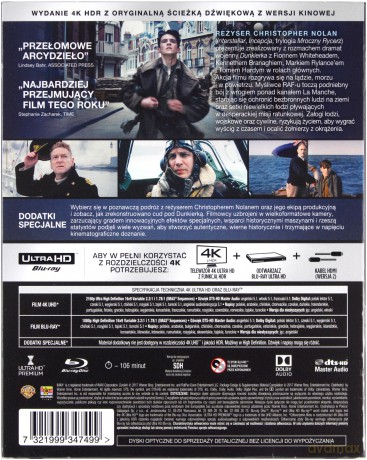 Dunkierka [Blu-Ray 4K]+[Blu-Ray]