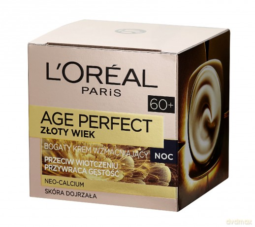 Loreal Age Perfect 60+ Złoty Wiek Krem wzmacniający na noc 50 ml