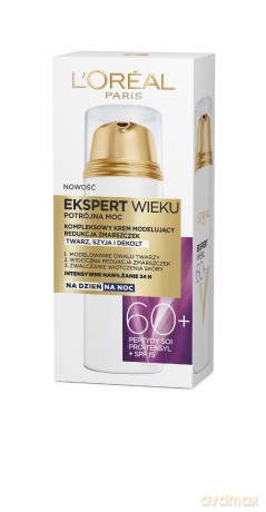 Loreal Ekspert Wieku 60+ Krem modelujący na dzień i noc 50 ml