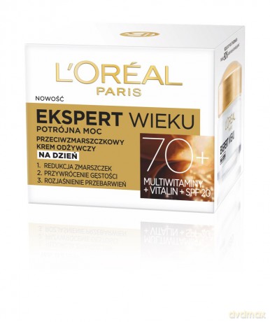 Loreal Ekspert Wieku 70+ Krem odżywczy na dzień 50 ml