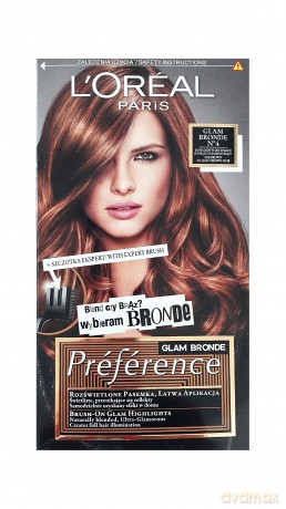 Loreal Farba Glam Lights Preference NR 4