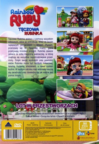 Tęczowa Rubinka - Lot w przestworzach [DVD]