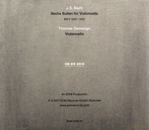 Thomas Demenga: Suiten Fur Violoncello [2CD]