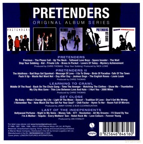 The Pretenders: Original Album Series [BOX] [5CD]