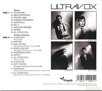 Ultravox: Vienna (2008 Digital Remaster) [2CD]