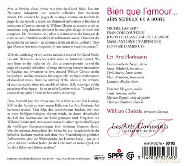 Bien Que L Amour: Lest Arts Florissants (digipack) [CD]