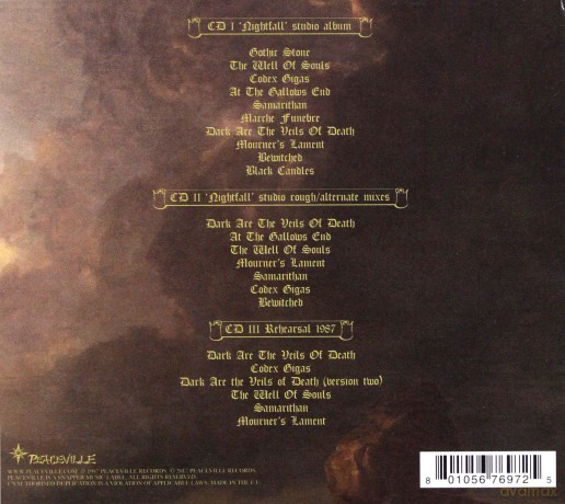 Candlemass: Nightfall (30 Anniversary Edition) (digipack) [3CD]