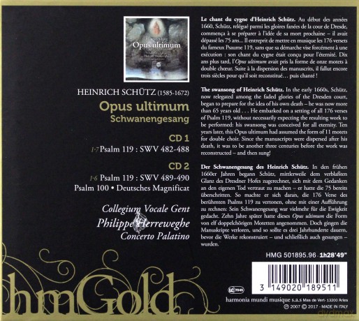 Schutz: Opus Ultimum (BOX) [2CD]