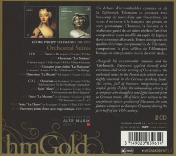 Telemann: Orchestral Suites (digipack) [2CD]