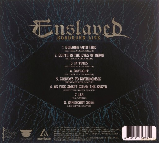 Enslaved: Roadburn Live (digipack) [CD]
