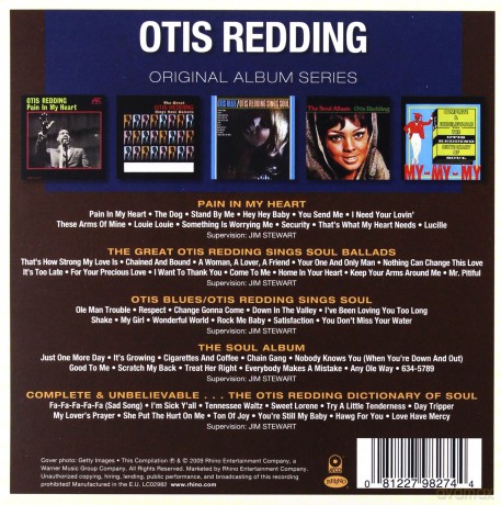 Otis Redding: Original Album Series [BOX] [5CD]