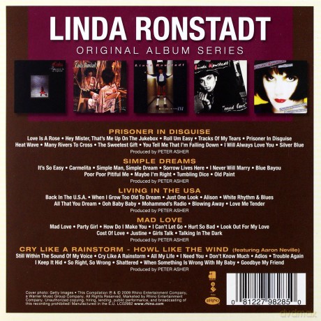 Linda Ronstadt: Original Album Series [BOX] [5CD]