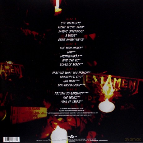 Testament: Live At The Fillmore [2xWinyl]