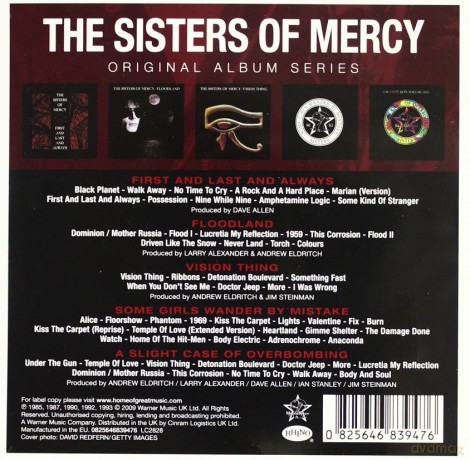 The Sisters Of Mercy: Original Album Series [BOX] [5CD]