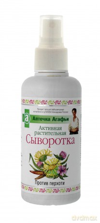 Apteczka Agafii Aktywne Serum Ziołowe do Włosów Przeciwłupieżowe 150 ml