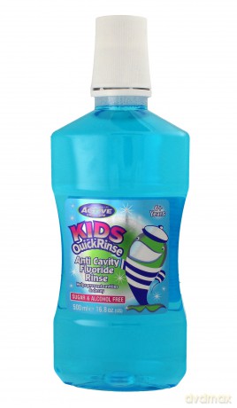 Beauty Formulas Active Oral Care Płyn do płukania ust dla dzieci Quick Rinse 500 ml