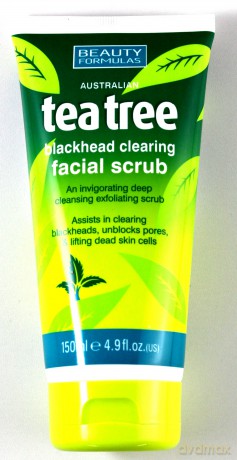 Beauty Formulas Tea Tree Peeling oczyszczający do twarzy 150 ml