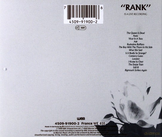 The Smiths: Rank [CD]