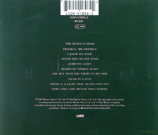 The Smiths: The Queen is Dead [CD]