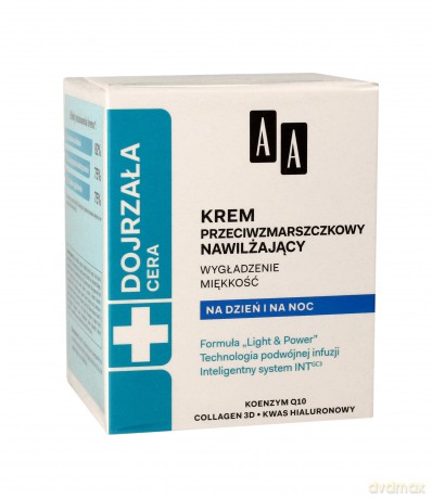 AA Cera Dojrzała Krem przeciwzmarszczkowy nawilżający na dzień i noc 15 ml