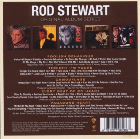Rod Stewart: Original Album Series [BOX] [5CD]