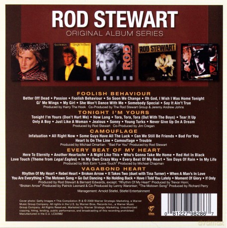 Rod Stewart: Original Album Series [BOX] [5CD]